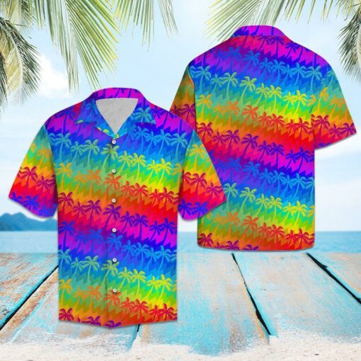 LGBT Coconut Palm T0807 - Hawaii Shirt