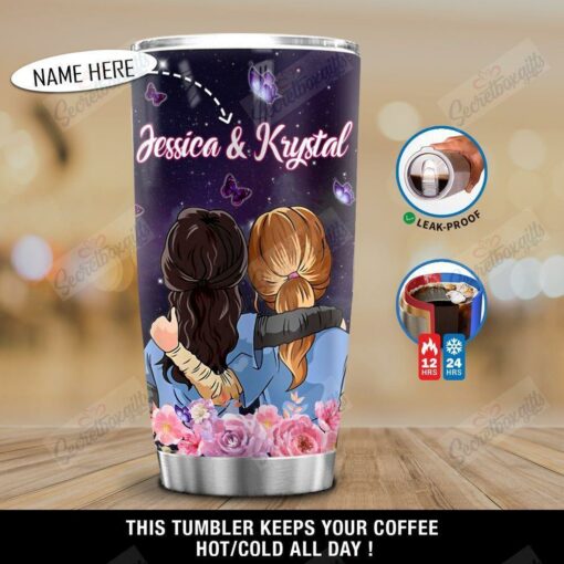Personalized Gift For Sister Nurse To My Sister Kl1710001Hn Tumbler