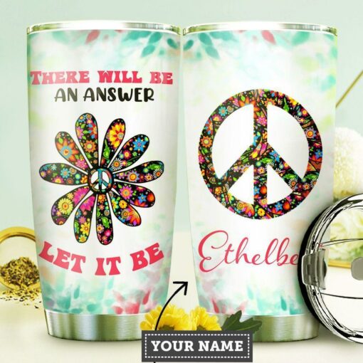 Hippie Personalized DNC2010008 Stainless Steel Tumbler