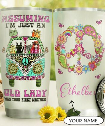 Hippie Personalized DNC1610008 Stainless Steel Tumbler