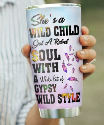 Hippie Life Personalized DNC1510008 Stainless Steel Tumbler