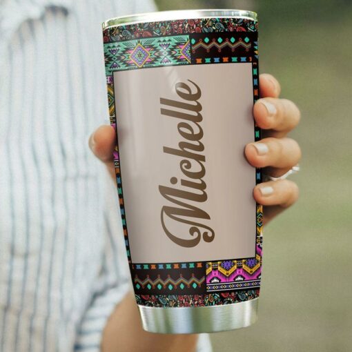 Elephant Hippie Personalized HTQ0311005 Stainless Steel Tumbler
