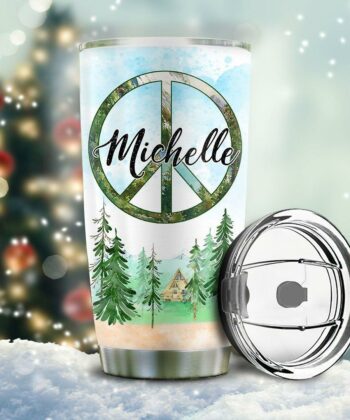 Hippie Be Hippie Personalized KD2 BGX2511001 Stainless Steel Tumbler