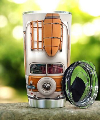 F Van Traveling For Hippie Fans KD2 HAL2511003 Stainless Steel Tumbler