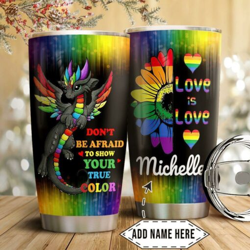 Lgbt Personalized HTC2611009 Stainless Steel Tumbler