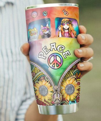 Hippie Cats KD4 MDA0312005 Stainless Steel Tumbler