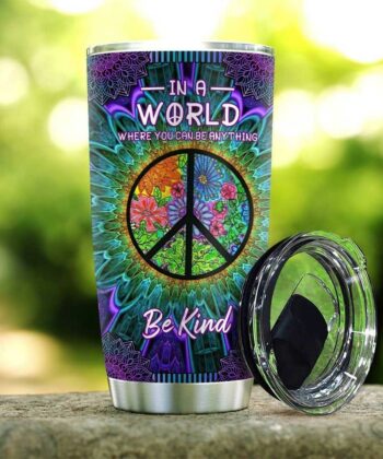 Flower Child Hippie Flower Personalized KD2 HAL0712004 Stainless Steel Tumbler