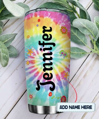 Hippie Gnome Personalized KD2 MAL1512004 Stainless Steel Tumbler