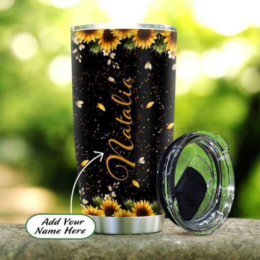 Owl Hippie Personalized KD2 HAL2412010 Stainless Steel Tumbler