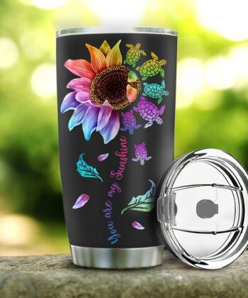 Turtle Hippie Personalized KD2 BGM2612004 Stainless Steel Tumbler