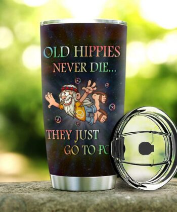 Personalized Old Hippie TTZ0203019Z Stainless Steel Tumbler