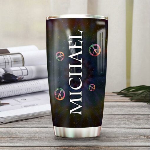 Personalized Old Hippie TTZ0203019Z Stainless Steel Tumbler