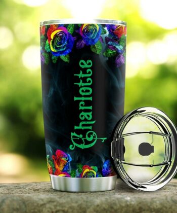 LGBT Skull Personalized AARZ1204001Z Stainless Steel Tumbler