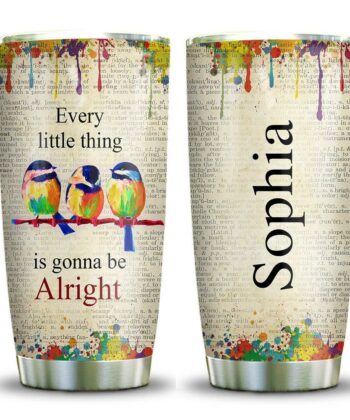 Personalized Hippie Spirit KD2 ABAB1504006Z Stainless Steel Tumbler