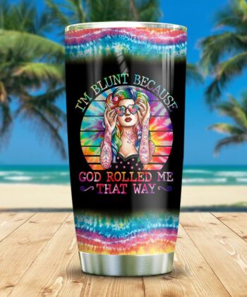 Personalized Hippie I Am Blunt KD2 ABAB1704004Z Stainless Steel Tumbler