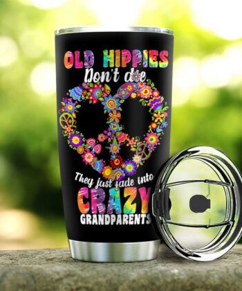 Personalized Old Hippies TTZZ1904010Z Stainless Steel Tumbler