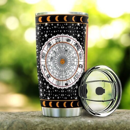 Zodiac Sign Bohemian Hippie Gifts For Her Gifts For Hippie Friends Hippie Gifts For Him DNGB0206016Z Stainless Steel Tumbler