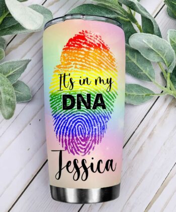 Personalized LGBT DNA ACAA0206005Z Stainless Steel Tumbler