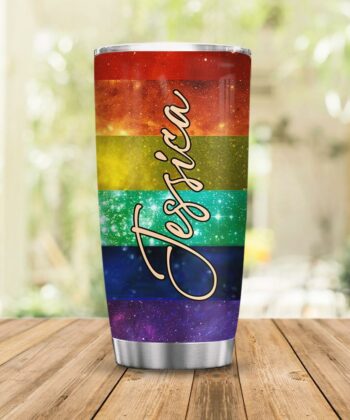 Personalized LGBT Rights ACAA0406002Z Stainless Steel Tumbler
