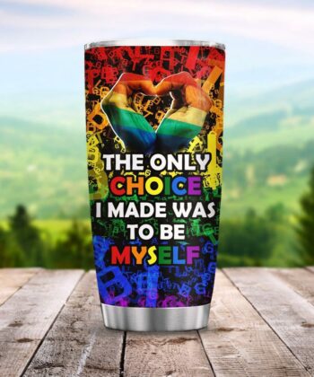 Personalized Skull LGBT ACAA0406001Z Stainless Steel Tumbler