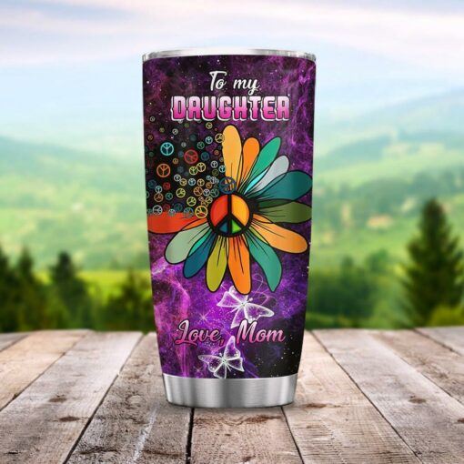 Mother Daughter Hippie Gift ACAA2906005Z Stainless Steel Tumbler