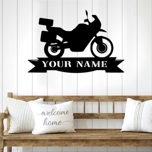 Custom Types of Motorcycles Cut Metal Sign For Biker, Motorcycle Lover, Motorcycling Lover, Happy Father's Day, Gift For Dad, Gift For Papa - artsywoodsy