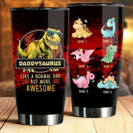 Father's Day Gift - Like a normal Dad but more awesome - Personalized Tumbler