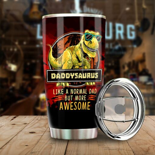 Father's Day Gift - Like a normal Dad but more awesome - Personalized Tumbler