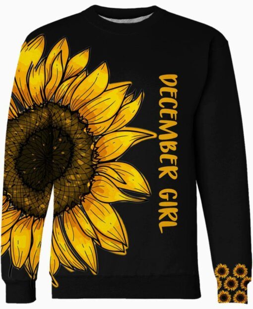 Be A Sunflower - December Hippie Girl Hoodie Collection - artsywoodsy