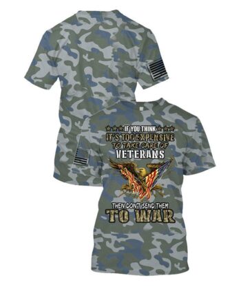 Veteran To War Camo, Veterans Day, Best gift for Independence Day, Memorial day - Branded Unisex