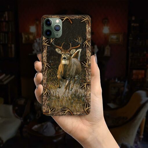 Camouflage Pattern Deer Hunting Phone Case, Perfect Gift For Hunters - artsywoodsy