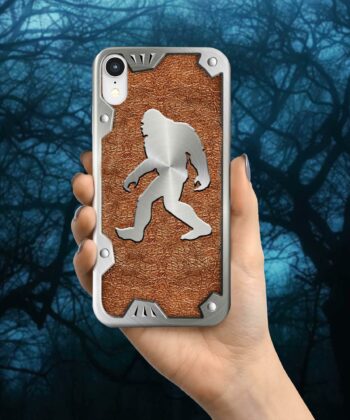 Big Foot Phone Case, Perfect Gift For Camping Lovers. - artsywoodsy