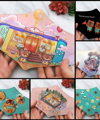 Animal Crossing Facemask Collection - artsywoodsy