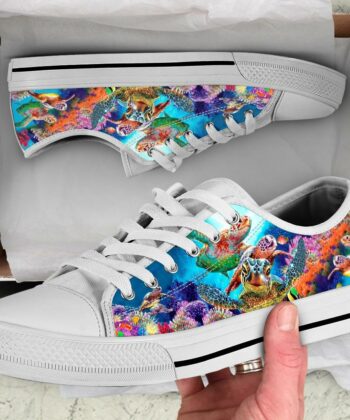 Sea Turtle Low Top Shoes