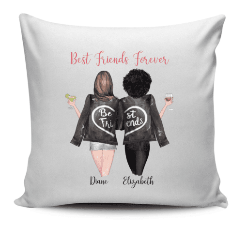 Best Friends Pillow - artsywoodsy