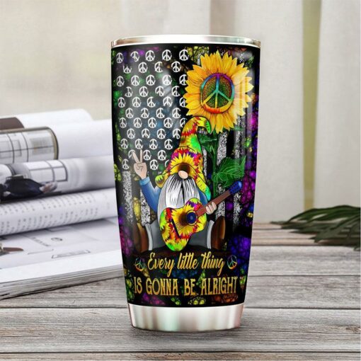 Hippie Gnome Personalized HTR0312010 Stainless Steel Tumbler