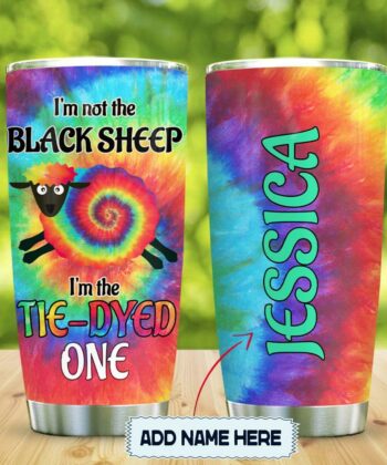 Hippie Black Sheep Personalized KD2 HRX2511002 Stainless Steel Tumbler