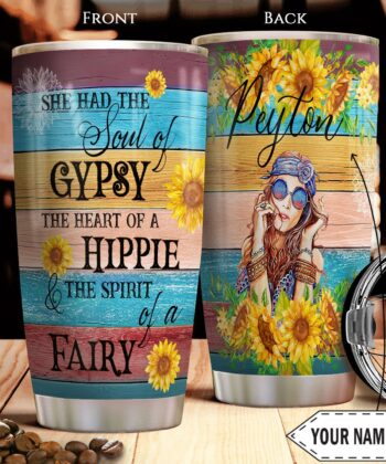 Hippie Gypsy Personalized THA0112010 Stainless Steel Tumbler