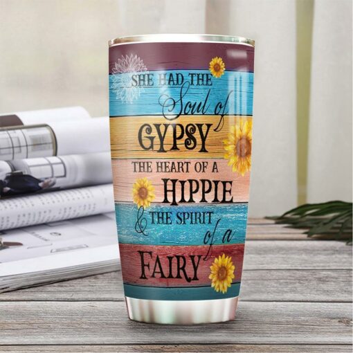 Hippie Gypsy Personalized THA0112010 Stainless Steel Tumbler