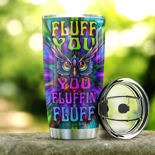 Hippie Owl Personalized HTQ3011003 Stainless Steel Tumbler