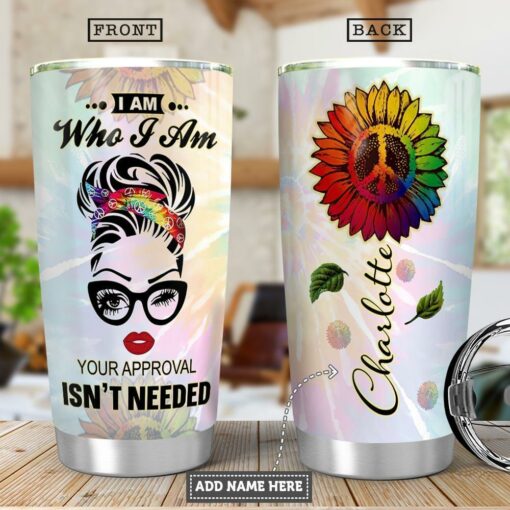Hippie Personalized NNR2811009 Stainless Steel Tumbler