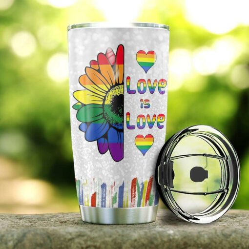 LGBT Personalized HTC2811003 Stainless Steel Tumbler