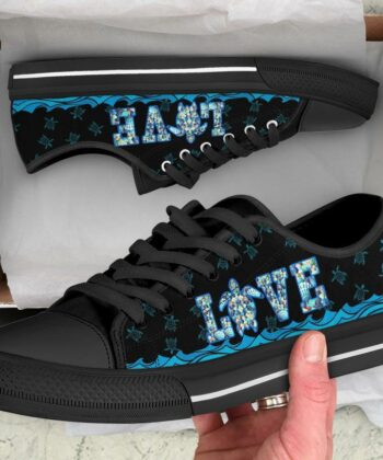 SEA TURTLE LOW TOP SHOES