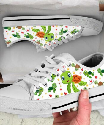 SEA TURTLE LOW TOP SHOES
