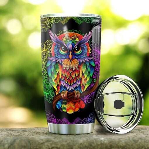 Lgbt Owl Personalized HTC2711010 Stainless Steel Tumbler