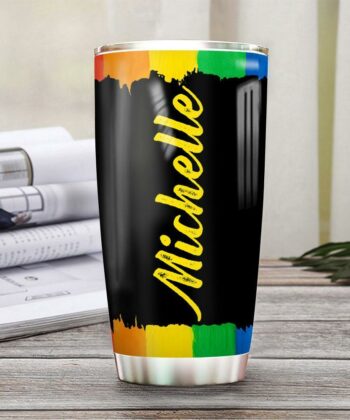 Lgbt Skull Personalized HTC2711006 Stainless Steel Tumbler