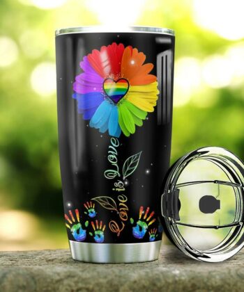 Lgbt Sunflower Personalized HTC2611012 Stainless Steel Tumbler