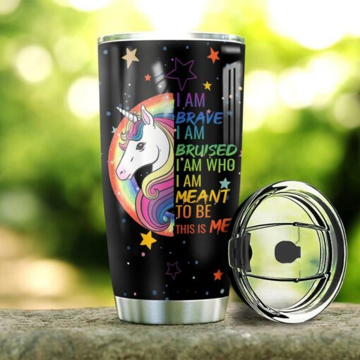 Lgbt Unicorn Personalized HTC2711007 Stainless Steel Tumbler