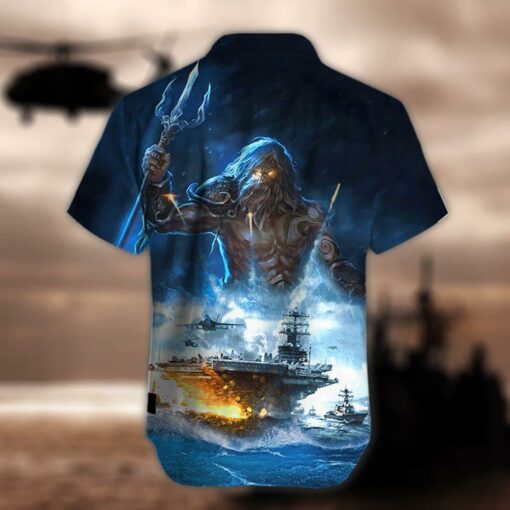Custom United States Navy Veteran All Over Printed Men Shirt For US Navy Veterans, Perfect Gift For Father's Day - artsywoodsy