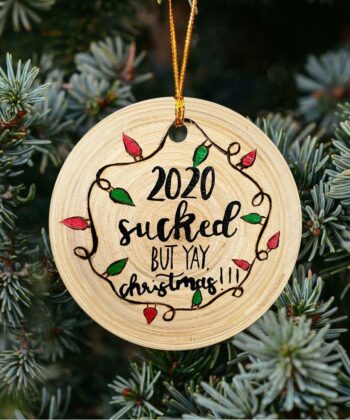 2020 Christmas Ornament, 2020 Survivor, Painted Ornament, Ornament For 2020, Christmas Tree Collection - artsywoodsy